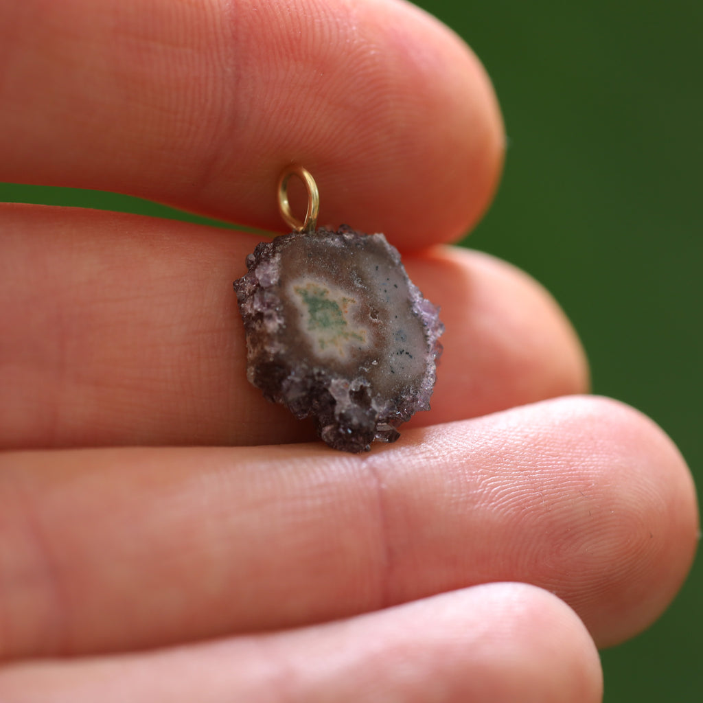 Amethist stalactiet - Uruguay