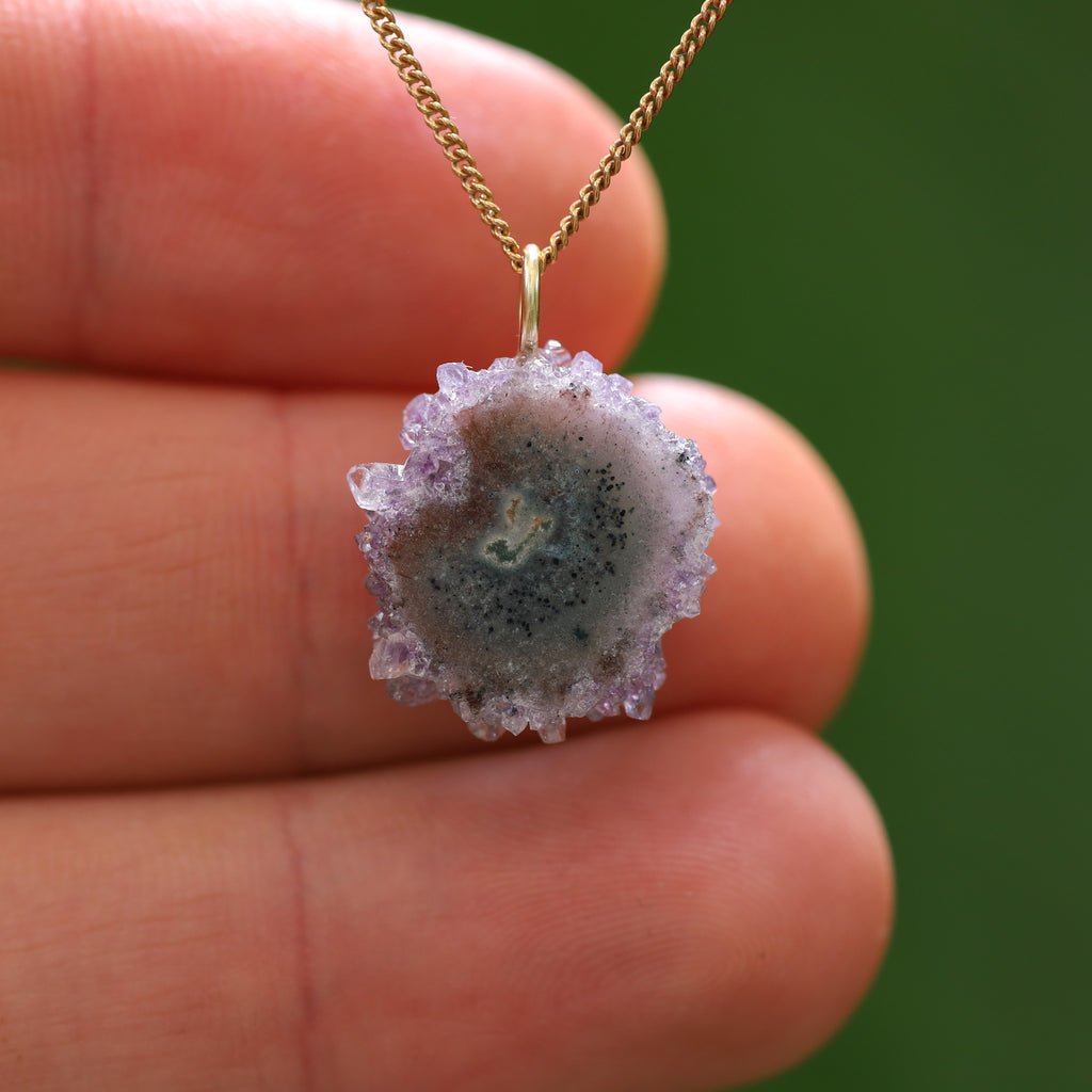 Amethist stalactiet - Uruguay