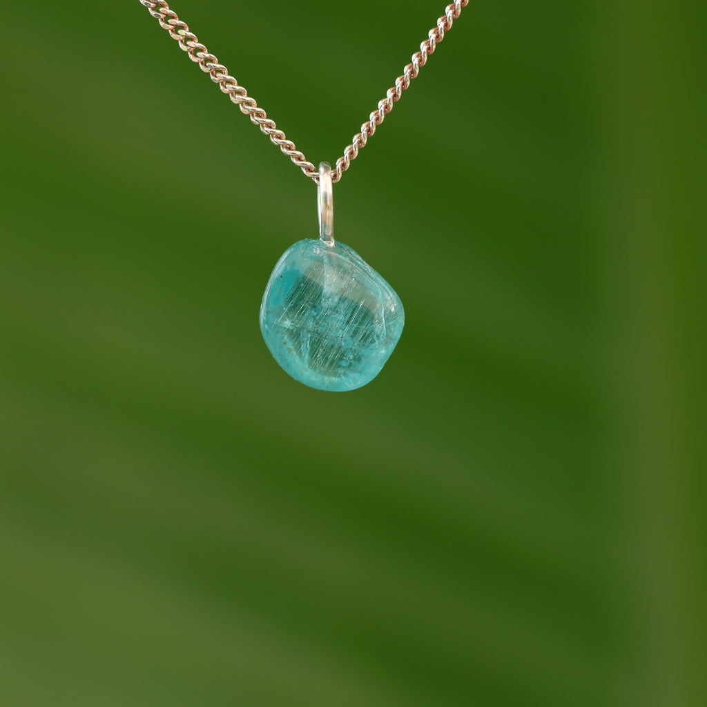 Blauwe Fluor Apatiet - Madagaskar