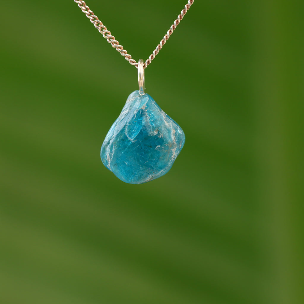 Blauwe Fluor Apatiet - Madagaskar