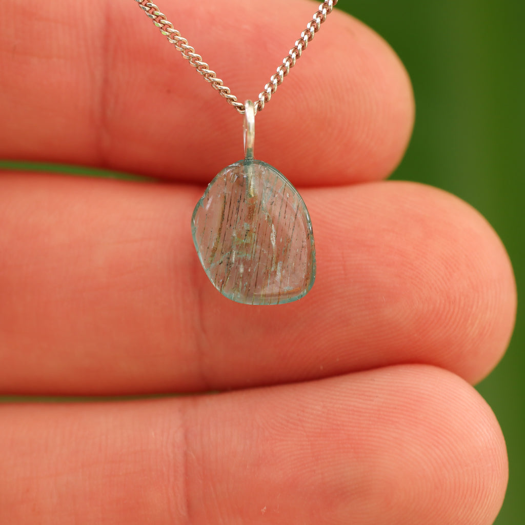 Blauwe Fluor Apatiet - Madagaskar