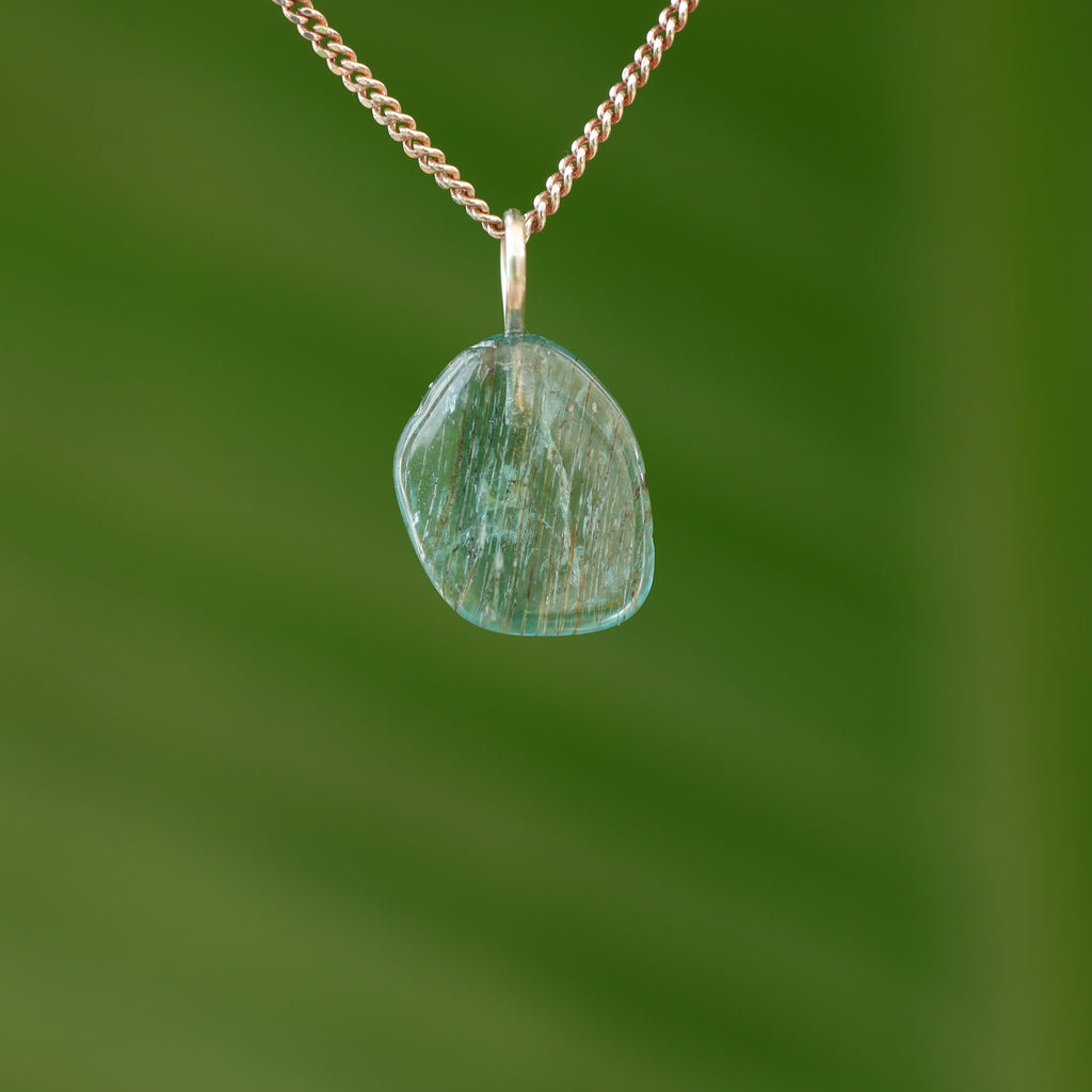 Blauwe Fluor Apatiet - Madagaskar