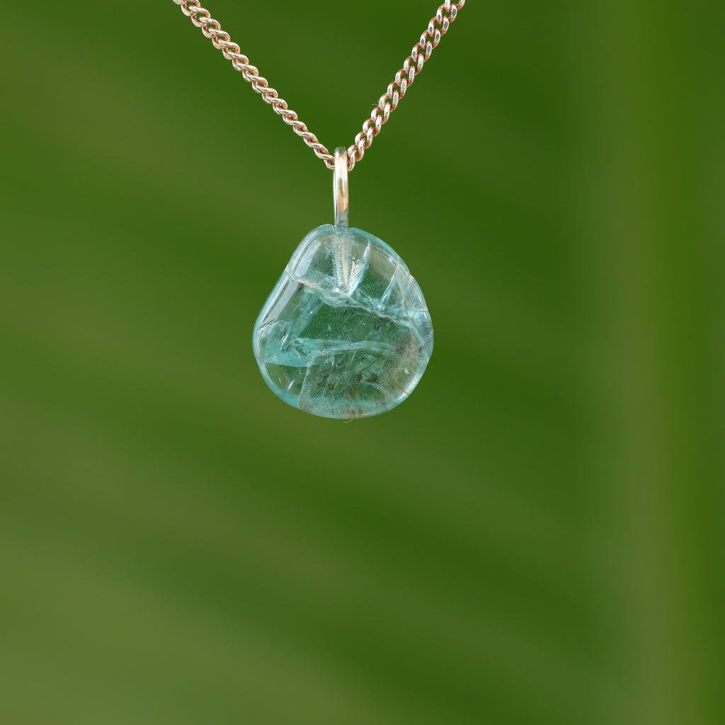 Blauwe Fluor Apatiet - Madagaskar