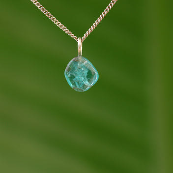 Blauwe Fluor Apatiet - Madagaskar