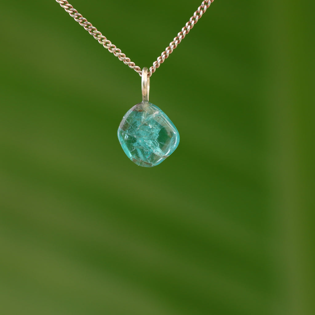 Blauwe Fluor Apatiet - Madagaskar