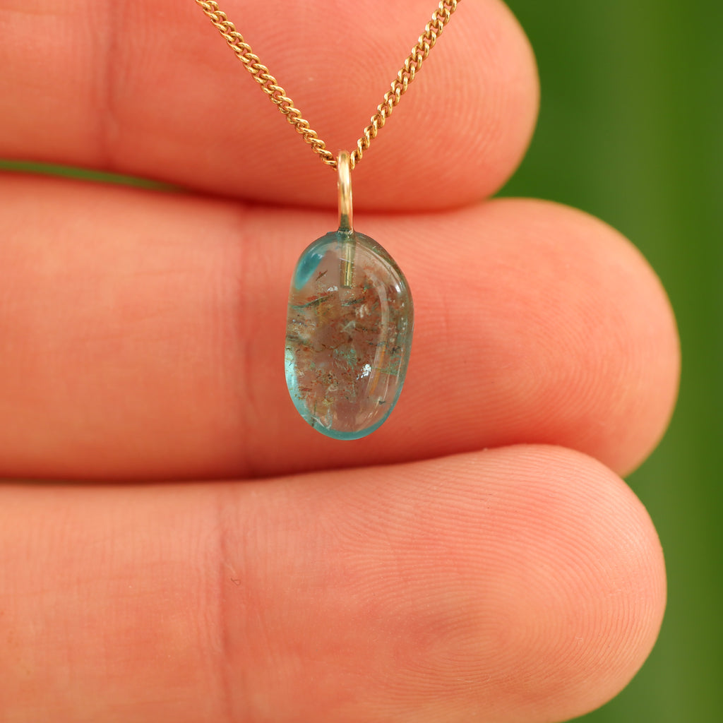 Blauwe Fluor Apatiet - Madagaskar