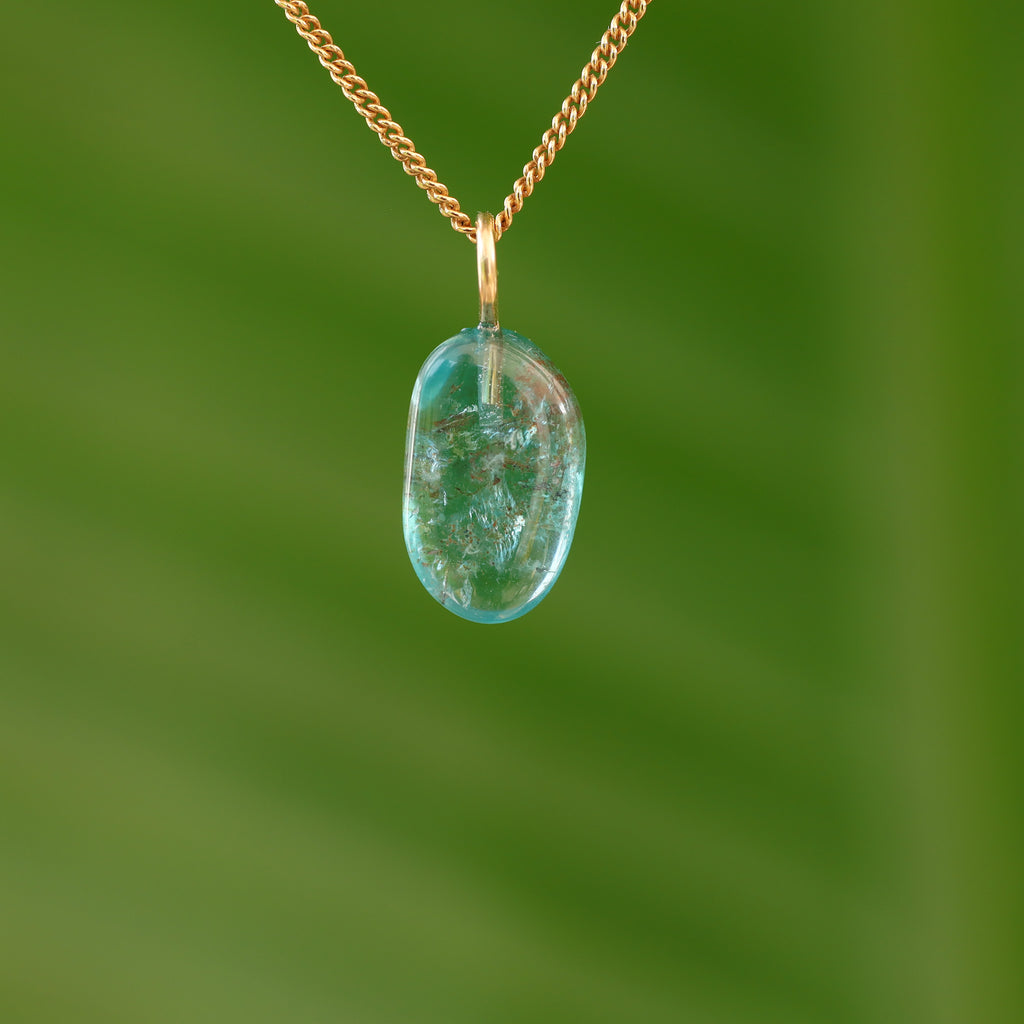 Blauwe Fluor Apatiet - Madagaskar