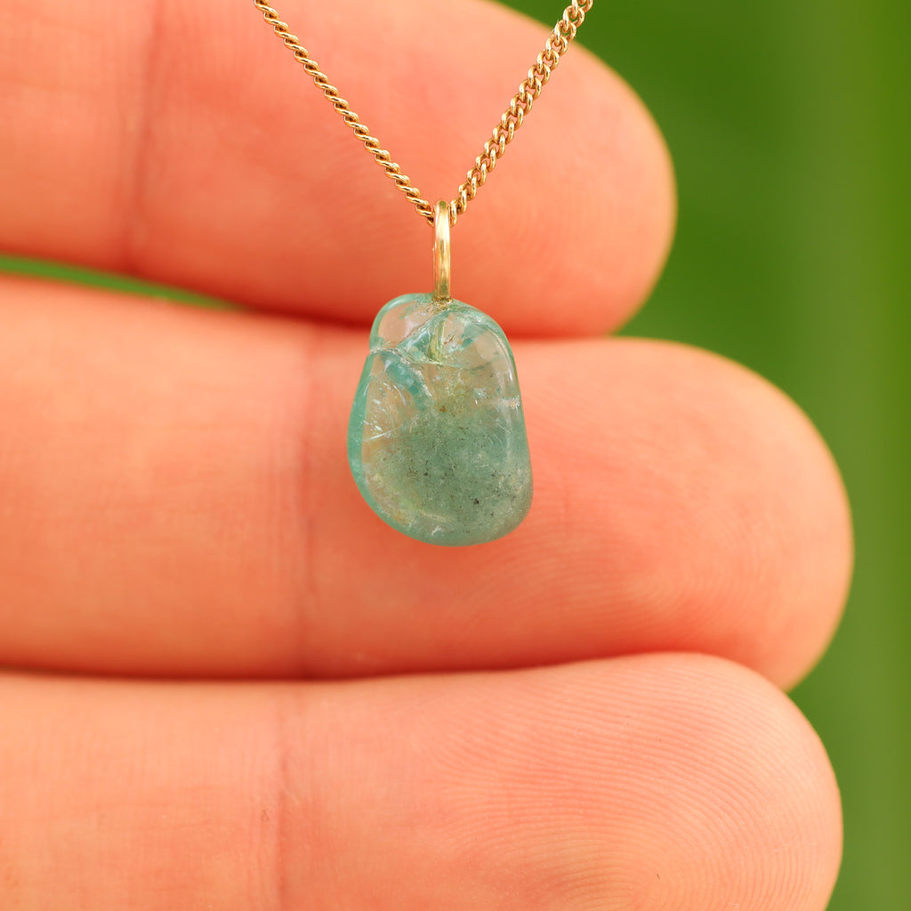 Blauwe Fluor Apatiet - Madagaskar