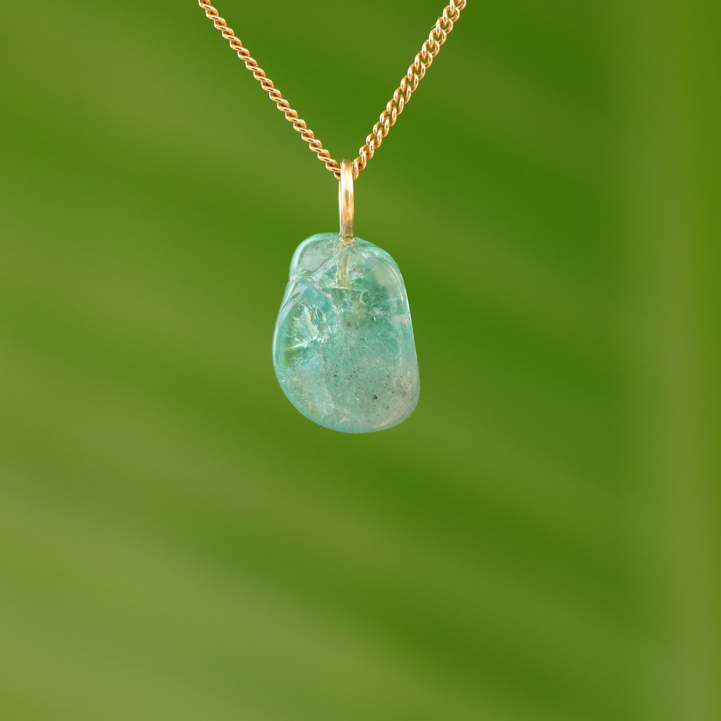 Blauwe Fluor Apatiet - Madagaskar