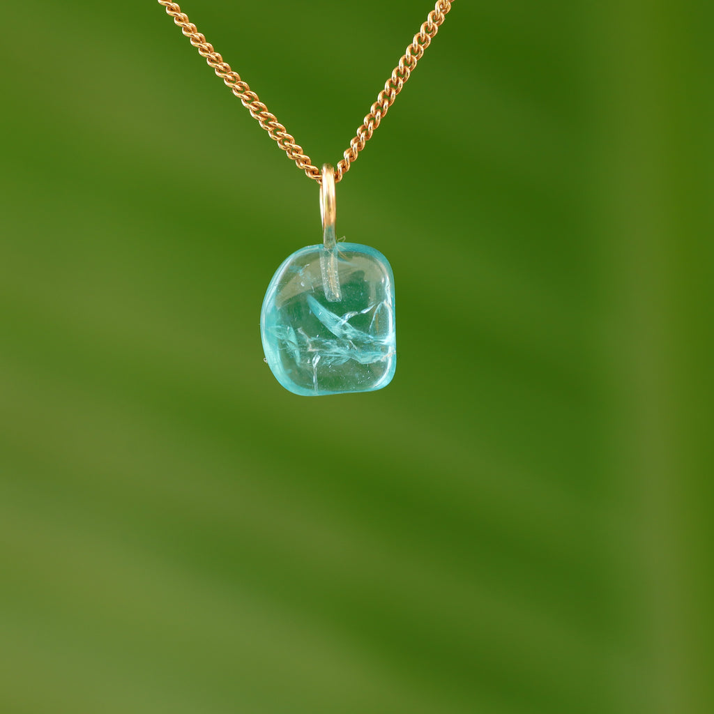 Blauwe Fluor Apatiet - Madagaskar