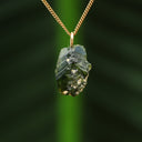 Ruwe groene titaniet