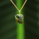 Ruwe groene titaniet