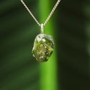 Ruwe groene titaniet