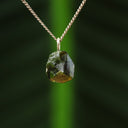 Ruwe groene titaniet