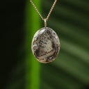 Dendriet agaat hanger