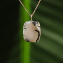 Dendriet agaat hanger