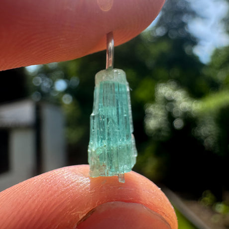 Blauw-groene Toermalijn - Jaba mijn, Afghanistan