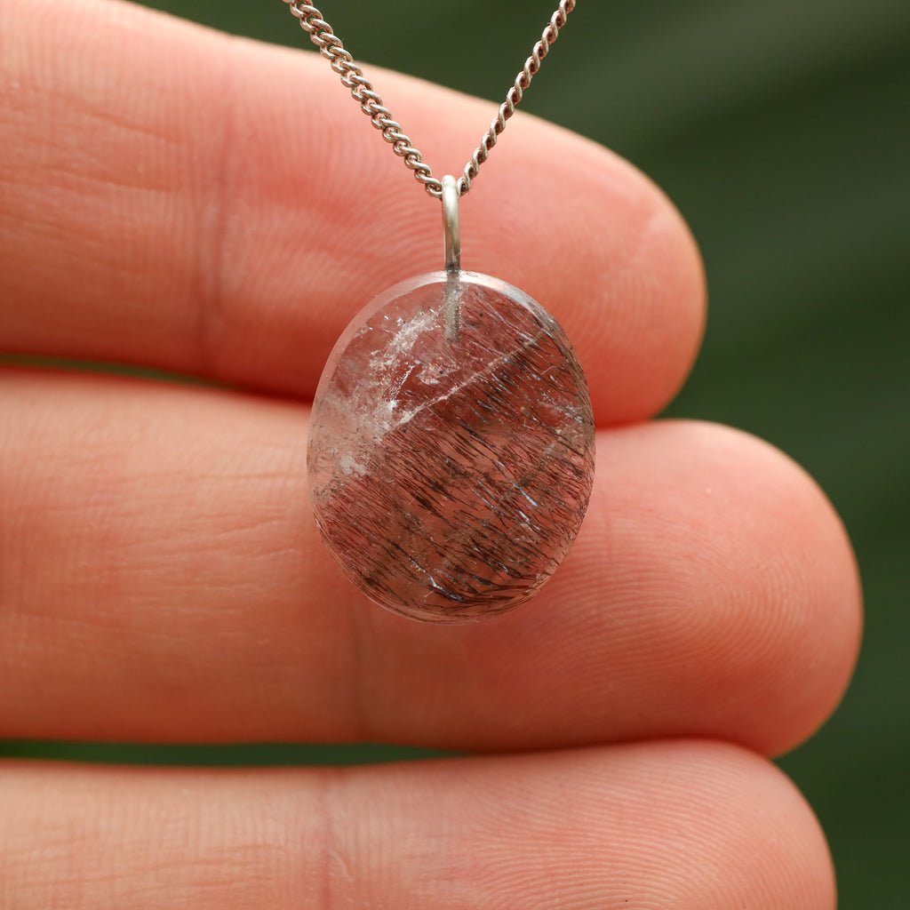 Rode elestiaal kwarts