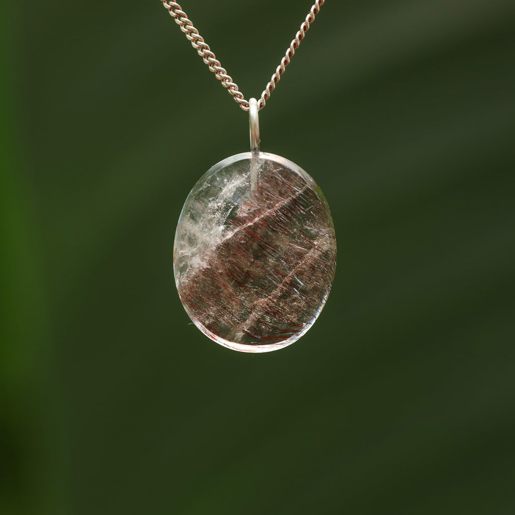 Rode elestiaal kwarts