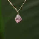 Blauwe spinel hanger