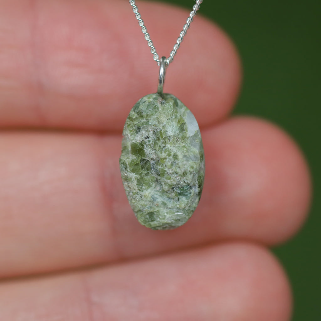 Groene Toermalijn in kwarts