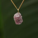Blauwe spinel hanger