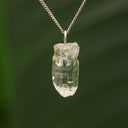 Ruwe bergkristal hanger