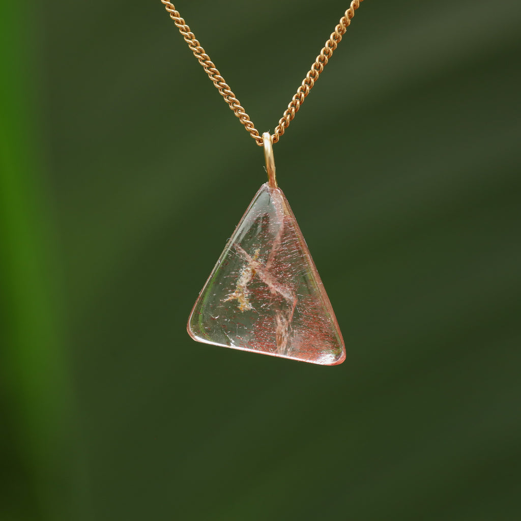 Rode elestiaal kwarts