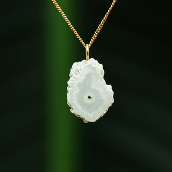 Chalcedon Stalaktit - Madagaskar