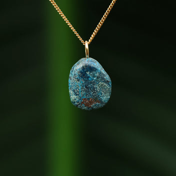 Shattuckite pendant