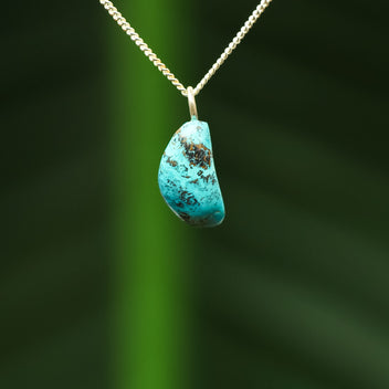 Shattuckite pendant