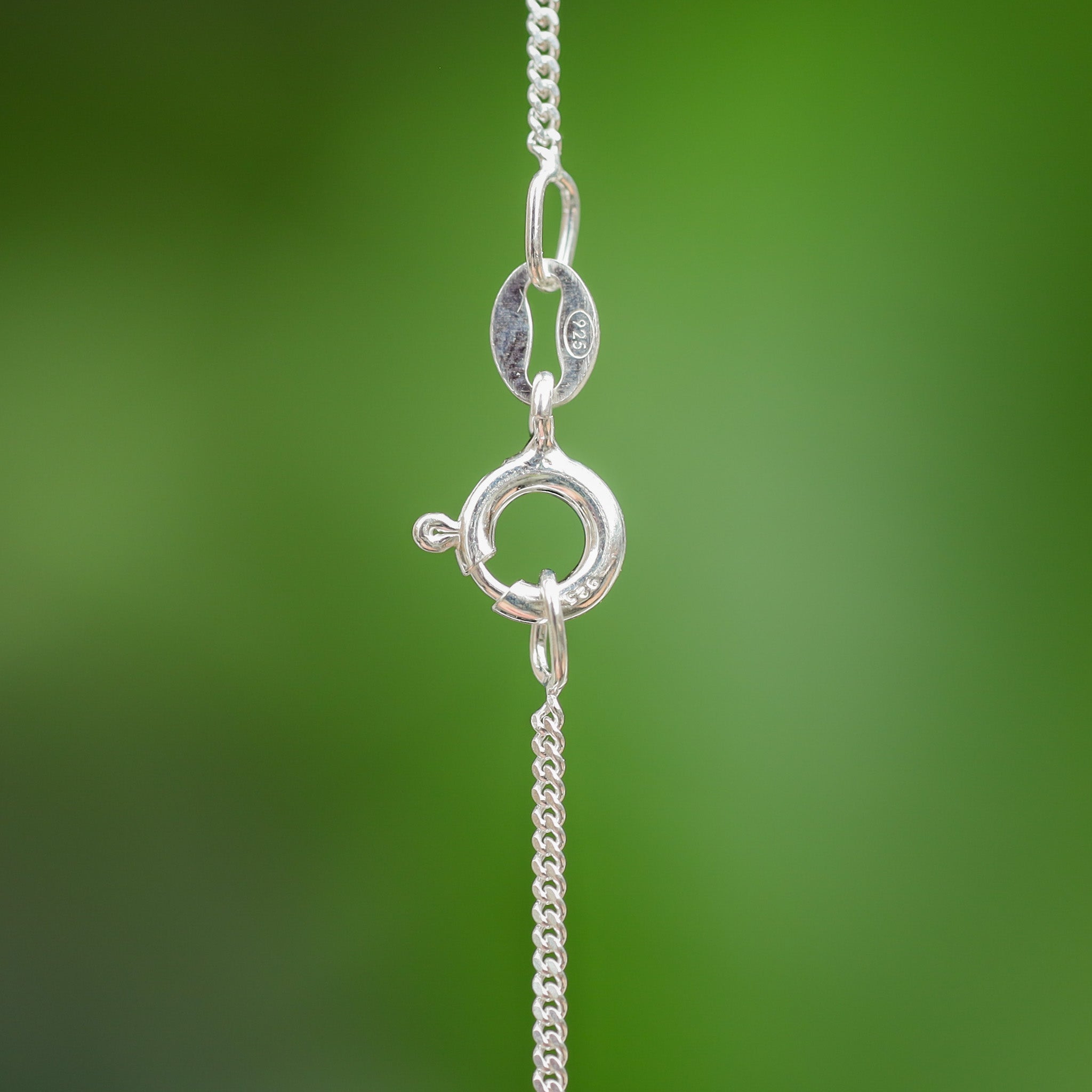 MIORE Ketting van 925 sterling zilver, edelsteen-halsketting, 925 sterling zilver, natuurlijke blauwe topaas-hanger 0,25 ct, huidvriendelijke vergulde zilveren ketting, pantserketting, 45 cm lang