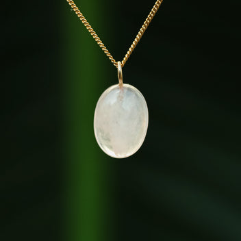 Rose quartz pendant