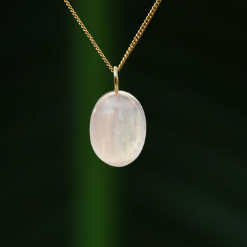Rose quartz pendant