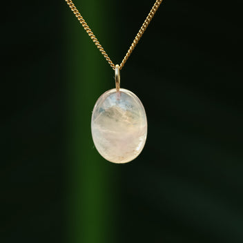Rose quartz pendant