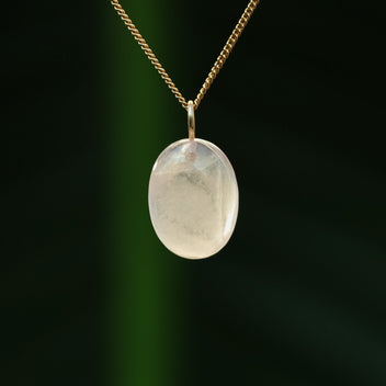 Rose quartz pendant