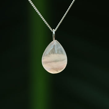 Rose quartz pendant