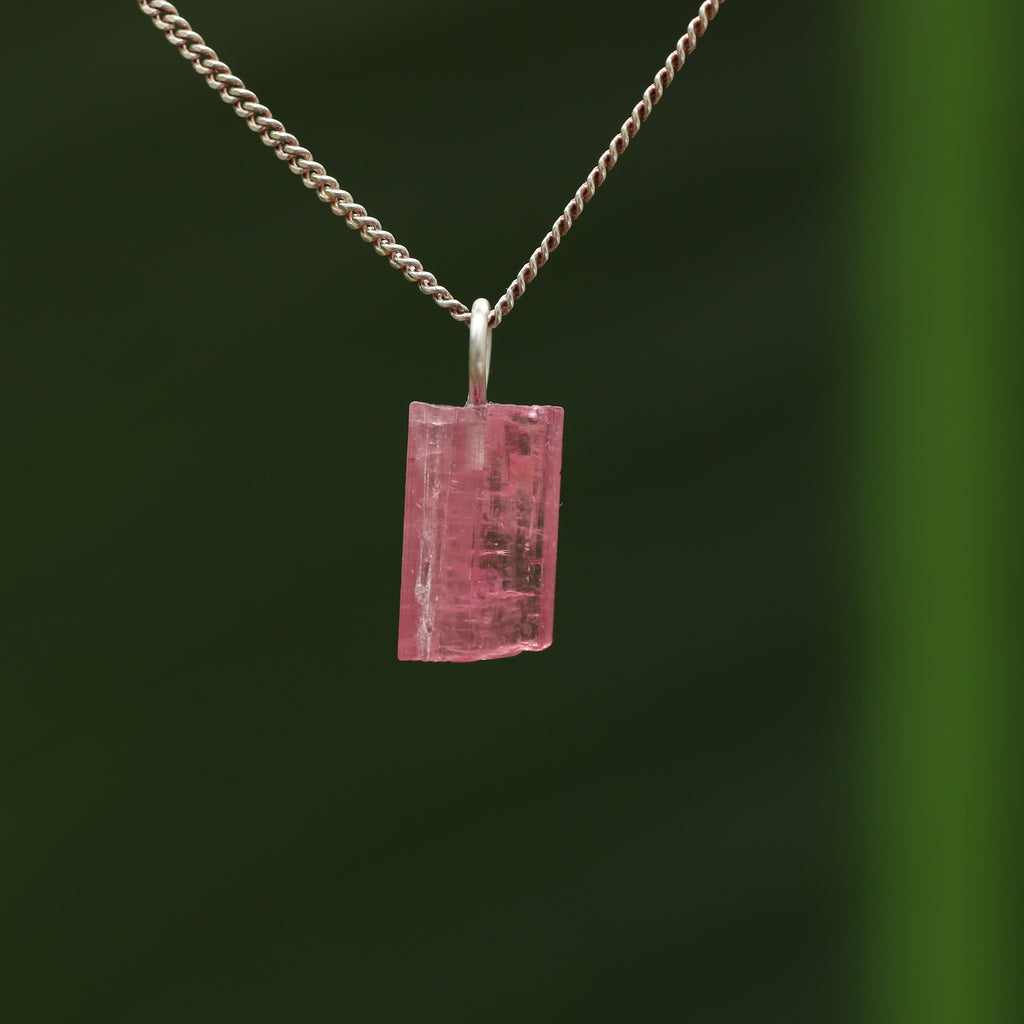 Ruwe roze Toermalijn - Siberië