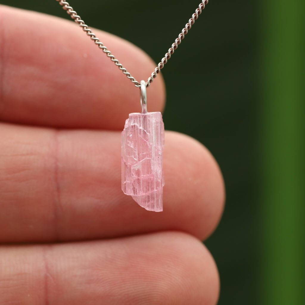 Ruwe roze Toermalijn - Siberië