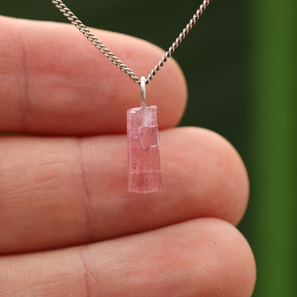 Ruwe roze Toermalijn - Siberië