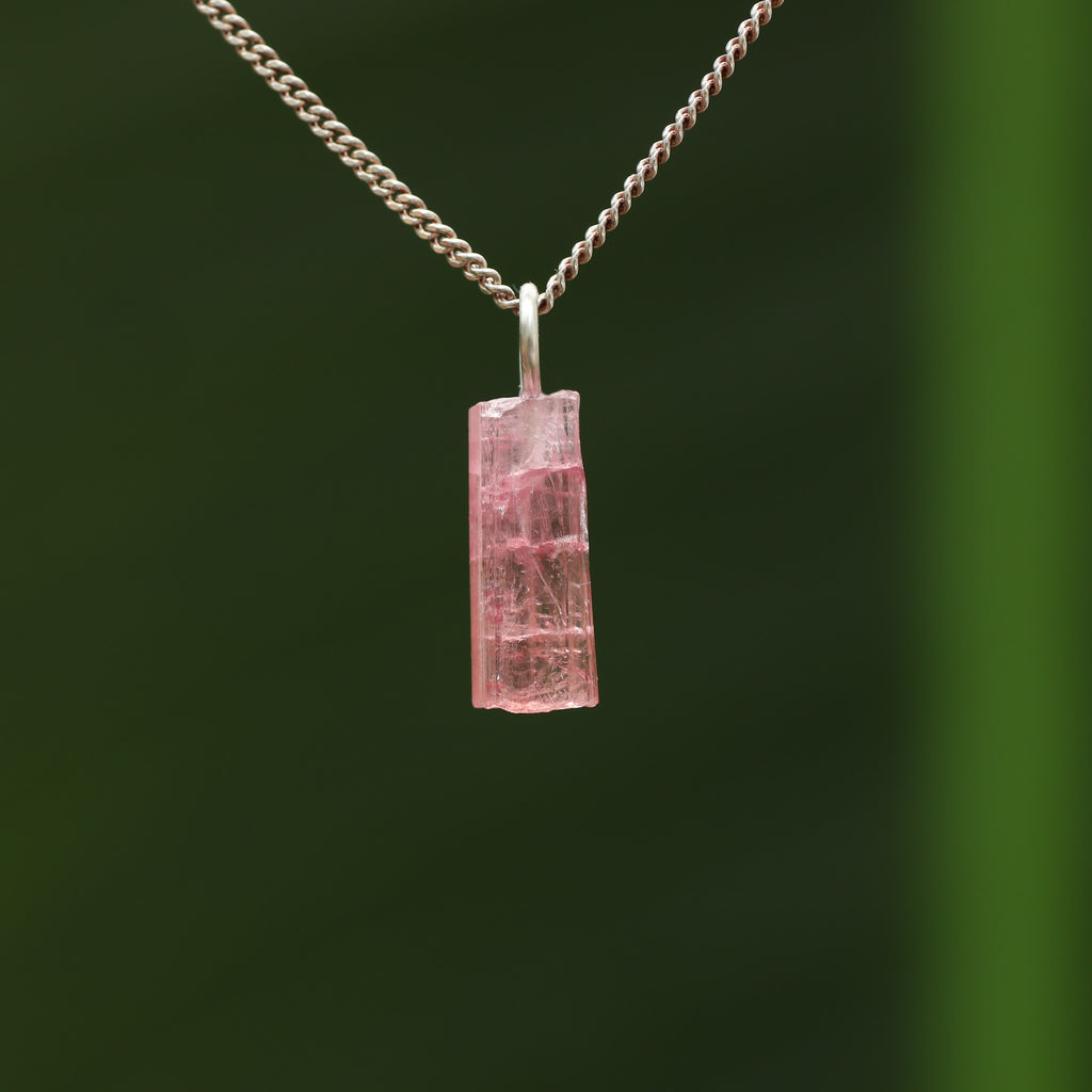 Ruwe roze Toermalijn - Siberië