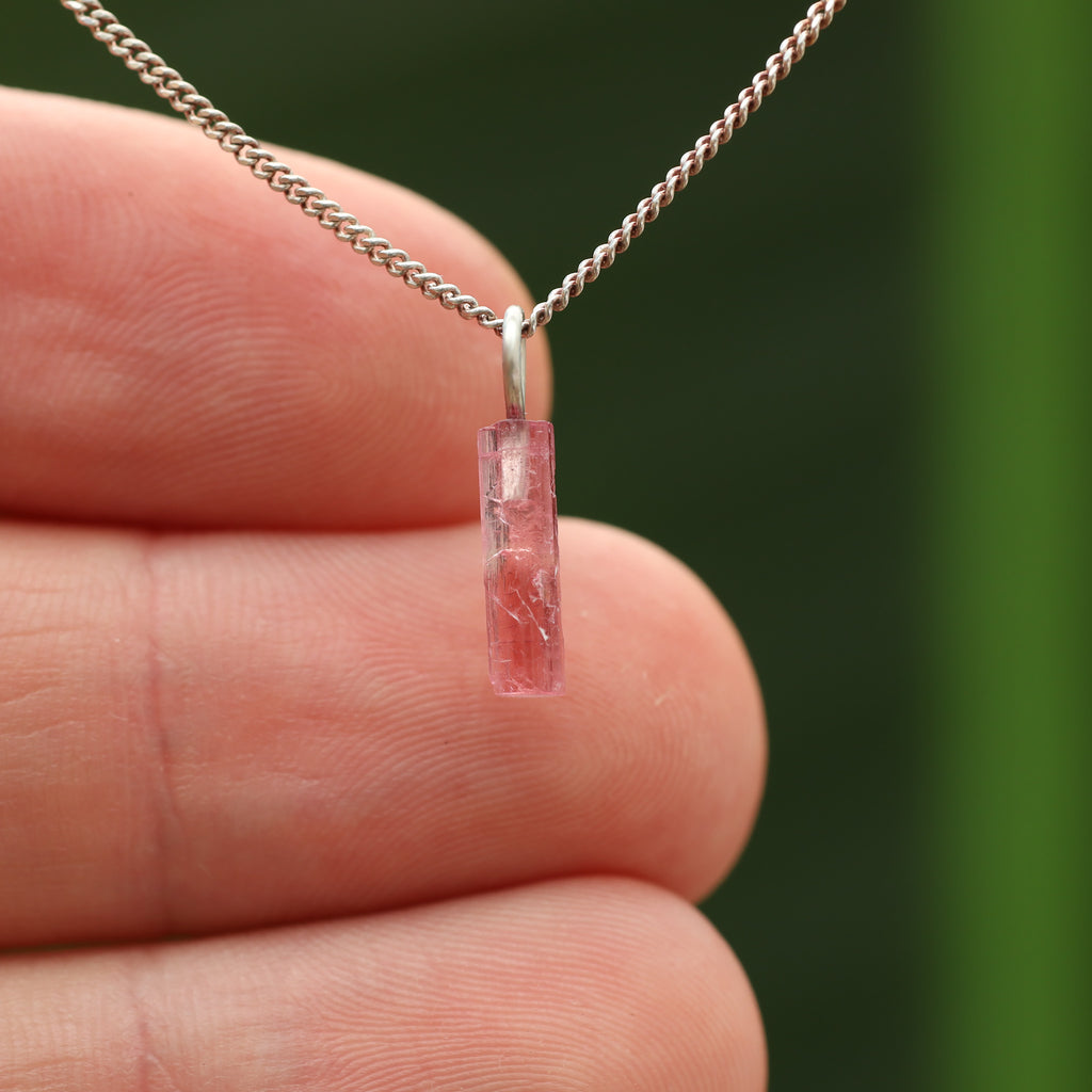 Ruwe roze Toermalijn - Siberië