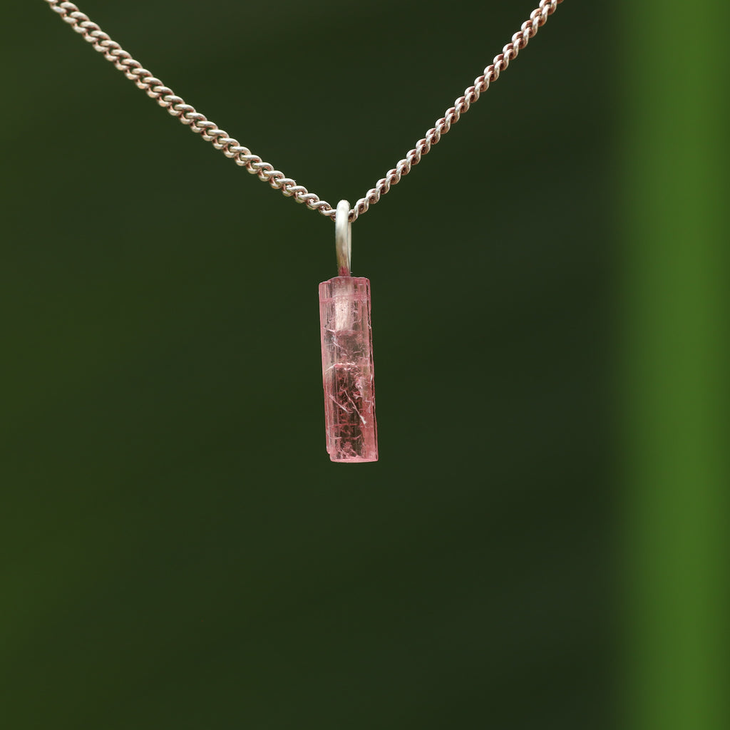 Ruwe roze Toermalijn - Siberië