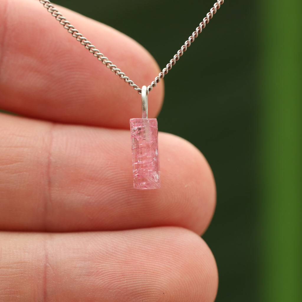 Ruwe roze Toermalijn - Siberië