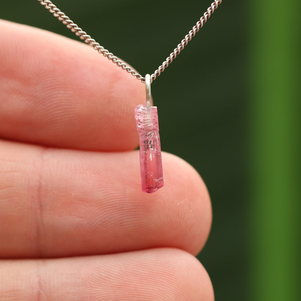 Ruwe roze Toermalijn - Siberië