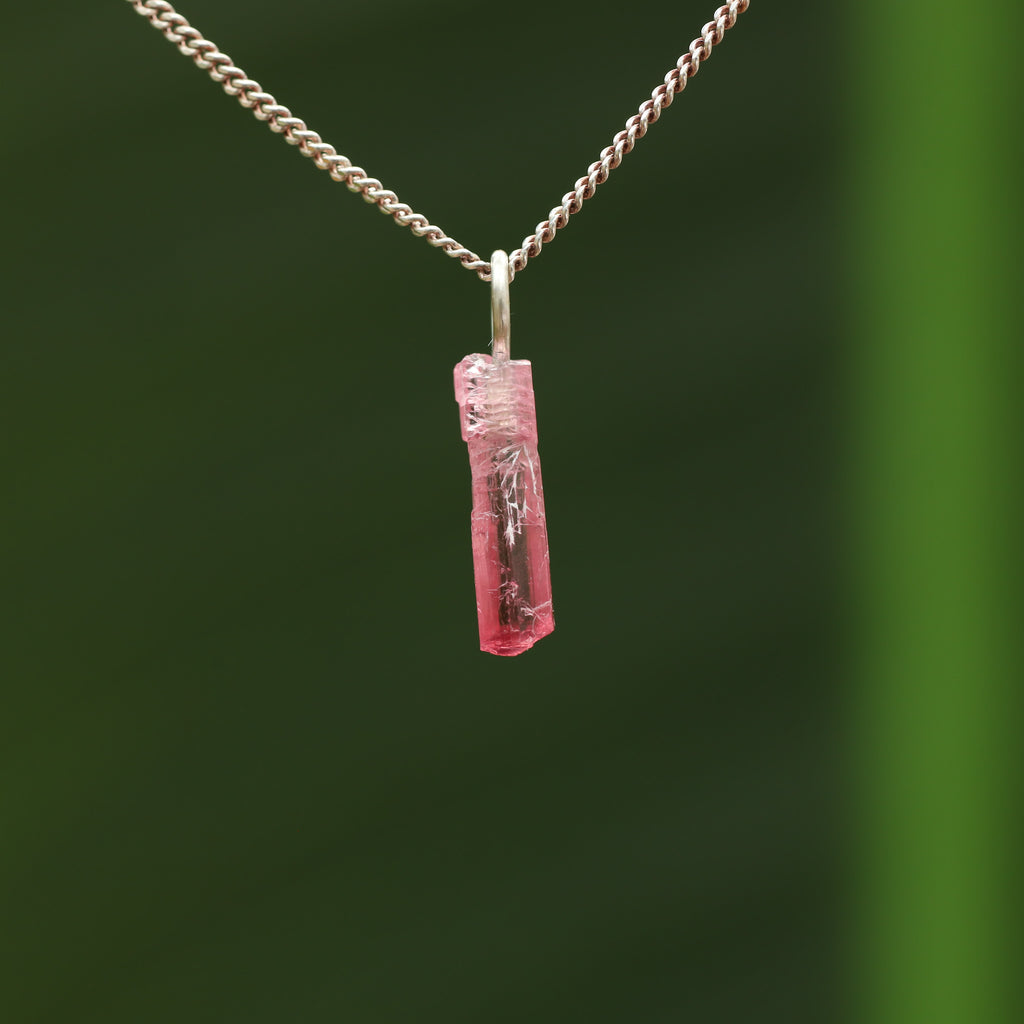 Ruwe roze Toermalijn - Siberië