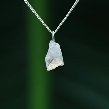 Axinite pendant