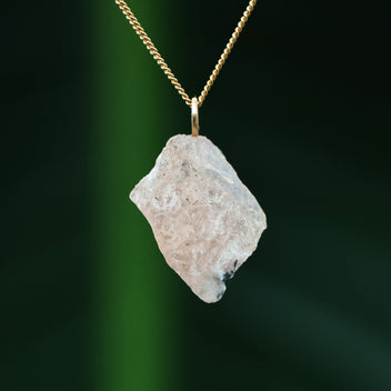 Axinite pendant