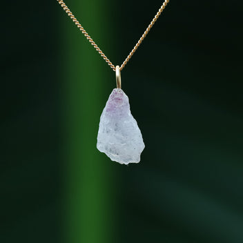 Axinite pendant