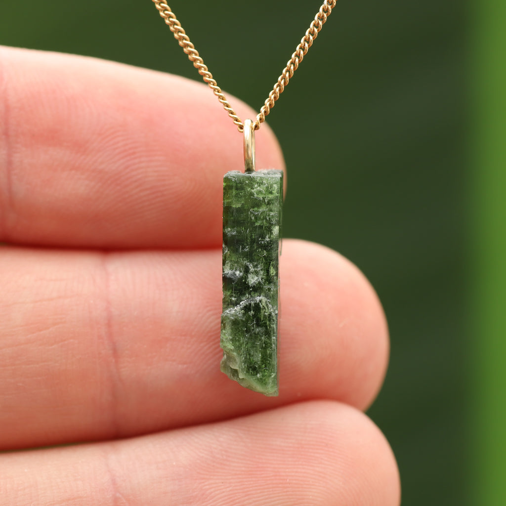 Ruwe Chroom diopsiet - Pakistan